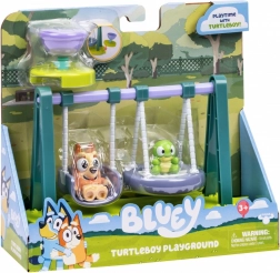 Bluey set za igru ljuljačke s kornjačom i figuricom Bingo