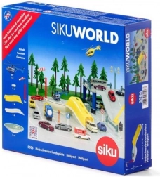 SIKU WORLD helikopter s heliportom