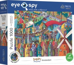 TREFL Puzzle Eye-Spy Sneaky Peekers: Amsterdam 1000 dijelova