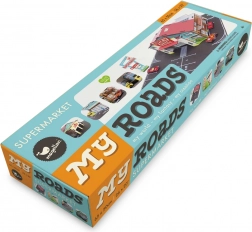 magellan myroads supermarket – građevni set gradske ceste i trgovina