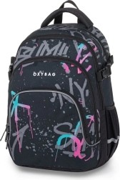 Studentska torba OXY Scooler Graffiti Pink