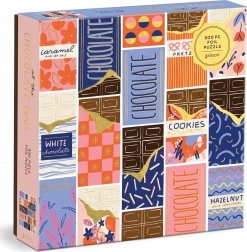 Galison kvadratne puzzle u čokoladnom baru 500 dijelova