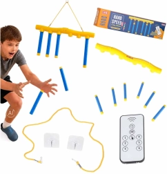Reaction Game with Falling Sticks and Remote Control