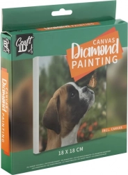 Grafix Dijamantno slikanje Štene 18x18 cm