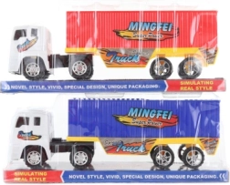 Plastični kamion s prikolicom na inercijski pogon