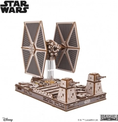Ugears 3D drvena mehanička slagalica Star Wars TIE lovac