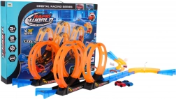 Utrkačka Vatrena petlja s autićima, 38 dijelova