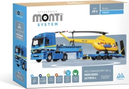 SEVA Monti System Helitransport MI-2 Mercedes Actros L građevinski set