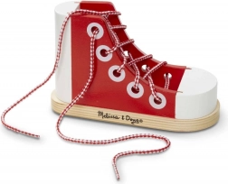 drvena vezica cipela MELISSA & DOUG za vježbanje vezanja