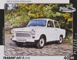 Retro puzzle Trabant 601 S 40 dijelova