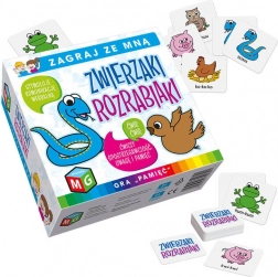 nestašna životinjica – igra memorije za djecu