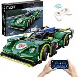 Konstrukcijski set CaDA RC trkaći automobil Emerald Deity, 29 cm, 388 dijelova, Dual Mode