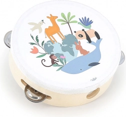 Drvena tamburina Životinje svijeta od Sarah Betz