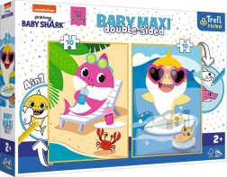 Dječja puzzle Baby Shark 2x10 dijelova Veseli dan morskog psa