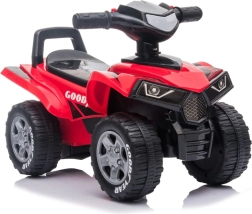 Children's ride-on quad bike with lights and sounds – Red