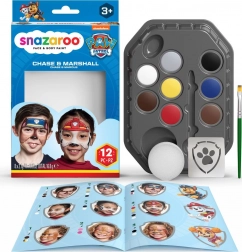 Snazaroo set za lice Paw Patrol – Chase i Marshall, 8 boja
