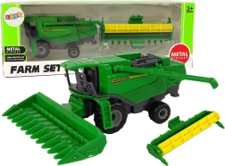 Zeleni kombajn s dodatnom jedinicom – igračka za djecu