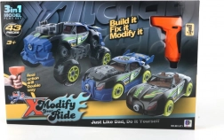 Konstrukcijski set auto 3 u 1 s odvijačem i dječjom bušilicom