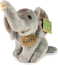 Rappa plišani slon koji sjedi, 15 cm, Eco-Friendly