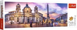 Puzzle 500 dijelova panorama - Piazza Navona, Rim