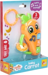 Igračka mrkvica s efektima 16 cm CAROTINA