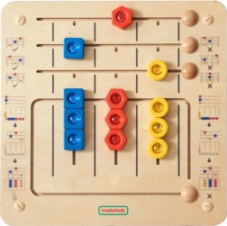 Masterkidz ploča za razvrstavanje Dijamanti – zidna Montessori edukativna igra