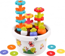 Hola Edukativni CVjetnjak 12m+ s Igračka Sorter i Piramida