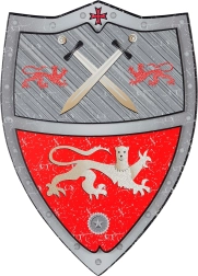 Souza! viteški štit Tristan od EVA pjene