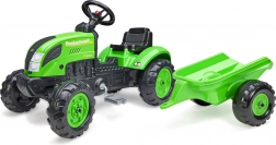 Traktor na pedale Country Farmer sa zelenom prikolicom za djecu 2-5 godina