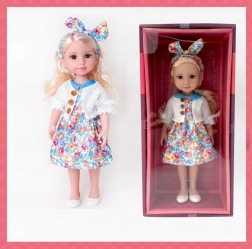 Lutka s plavokosom kosom 38 cm