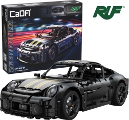 Konstruktorski set CaDA sportski automobil RUF GT 1:10 crni – 1655 dijelova
