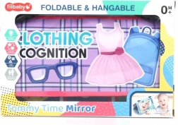 Meka knjižica 3u1 za najmlađe sa zrcalom i grickalicom