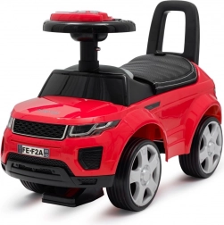 Dječje guralo BABY MIX Prime SUV crveno s kožnim sjedalom