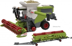 Građevni set Brixies Plus Claas Lexion 8900 Terra Trac s prikolicom