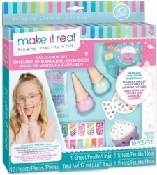 Šareni set za nokte s naljepnicama Candy
