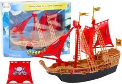 Pirattski brod sa svjetlima i zvukovima na kotačićima – crni