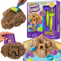 Kinetic Sand – plažni dan – set s dvorcem i dodacima