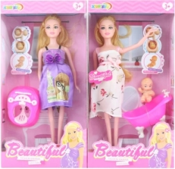 Trudna lutka s bebom i dodacima