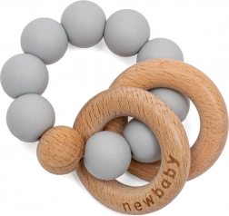 Grickalica s kuglicama New Baby siva