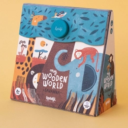 Londji drvena slagalica savana