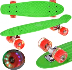 LED skateboard sa svijetlećim kotačićima
