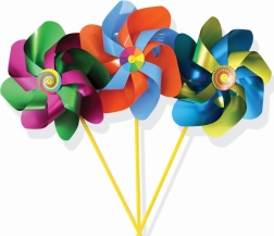 Alexander Maxi Vjetrenjača Šareno A (22x42 cm)