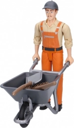 Bruder Bworld komunalni set s figuricom