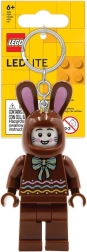 LEGO ikonični čokoladni zeko – svjetleći privjesak za ključeve s LED-om