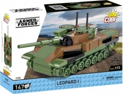 Konstrukcijski set tenka LEOPARD I 1:72 – 147 dijelova