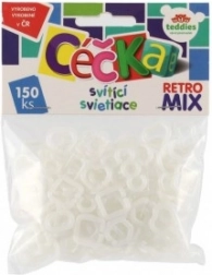 svjetleća c-vezica retro mix 150 kom – plastični spojni prstenovi