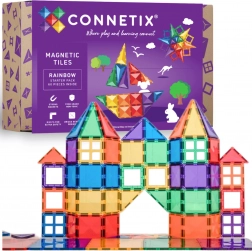 Connetix Rainbow Starter Pack magnetske građevne pločice 60 kom