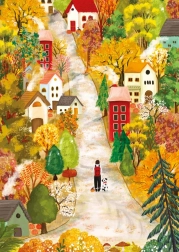 Slagalica dječak u šumi 1000 dijelova