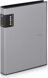 Registrator Pastelini A4 sivi