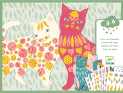 Djeco izrada od papira Mačke